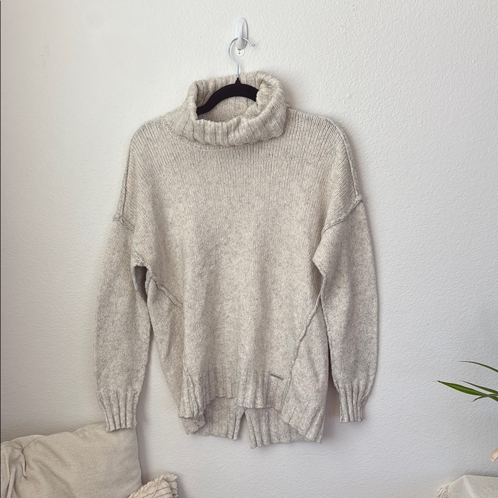 Cozy Cream Turtleneck Sweater